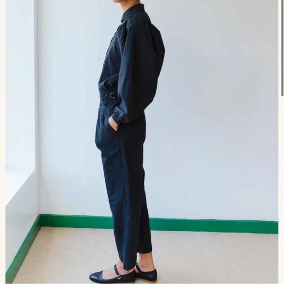 Caron Callahan Alastair Cotton Shirt - Charcoal Batiste - Picture 7 of 7